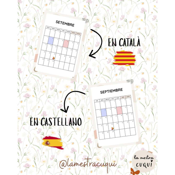 Calendari Mensual 26-27 (CAT/CAST)
