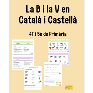 La B y la V en Catalan i Castellano