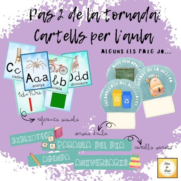 Referents visuals d'aula