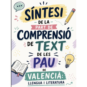 Síntesi de la part de comprensió de text de les PAU 📝