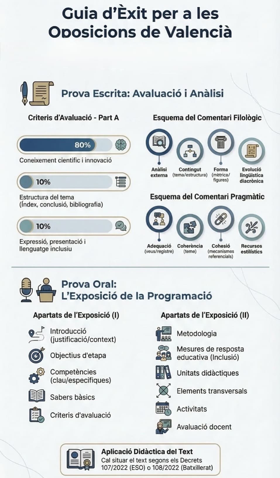 Guia per a les Oposicions de Llengua i Literatura Valenciana📖
