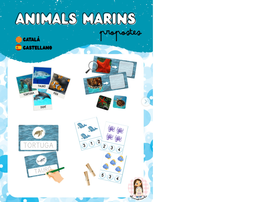 Propuestas animales marinos