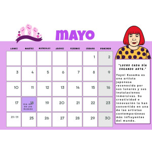 Calendario Escolar 26-27 MUJERES QUE CAMBIARON LA HISTORIA