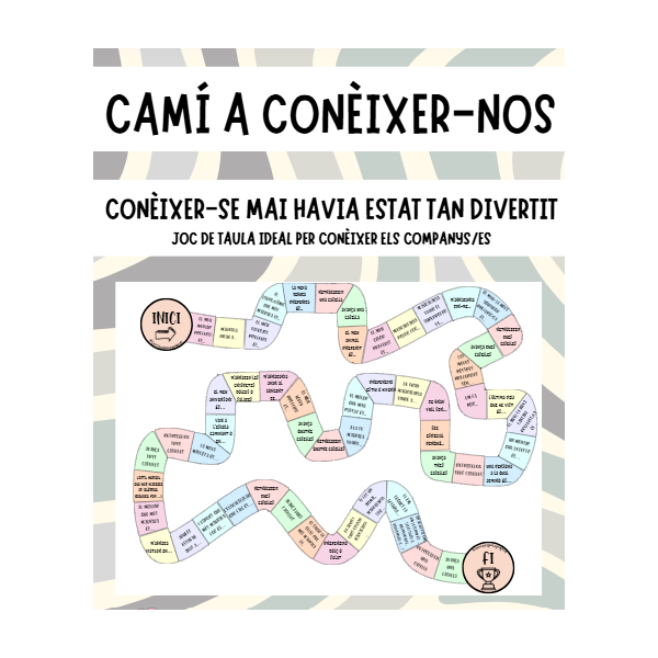 camí a conèixer-nos CATALÀ