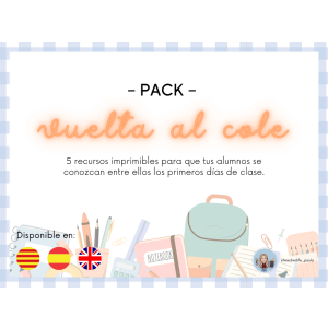 Pack vuelta al cole