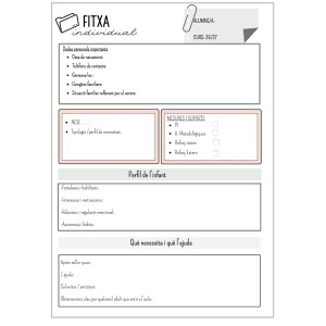 Fitxa individual