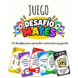 DESAFÍO MATES juego para trabajar COMPETENCIA MATEMÁTICA