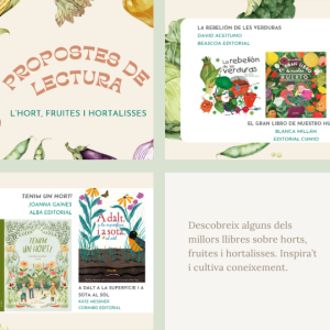 Propostes de lectura: L’hort, fruites i hortalisses