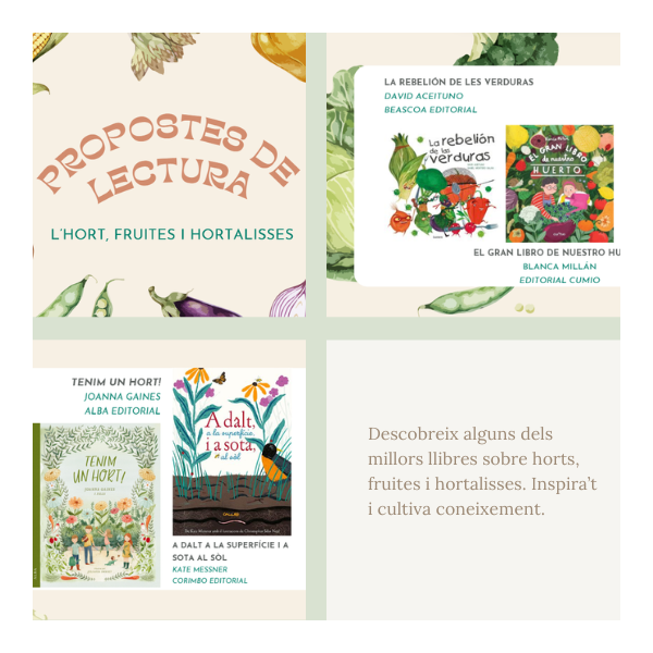 Propostes de lectura: L’hort, fruites i hortalisses