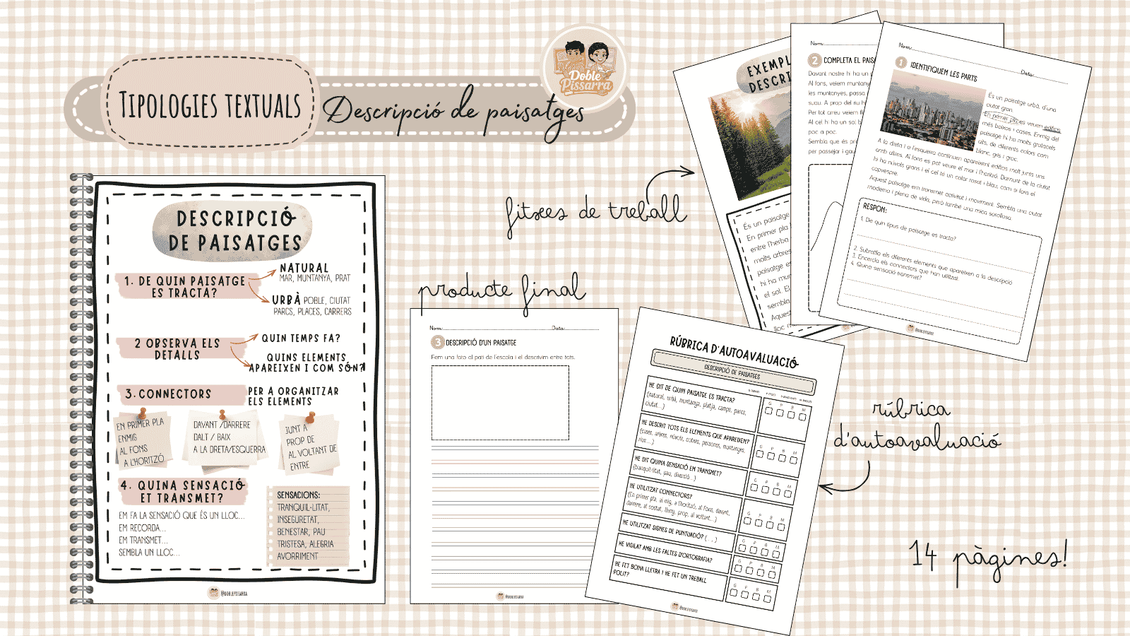 La descripció de paisatges: tipologies textuals