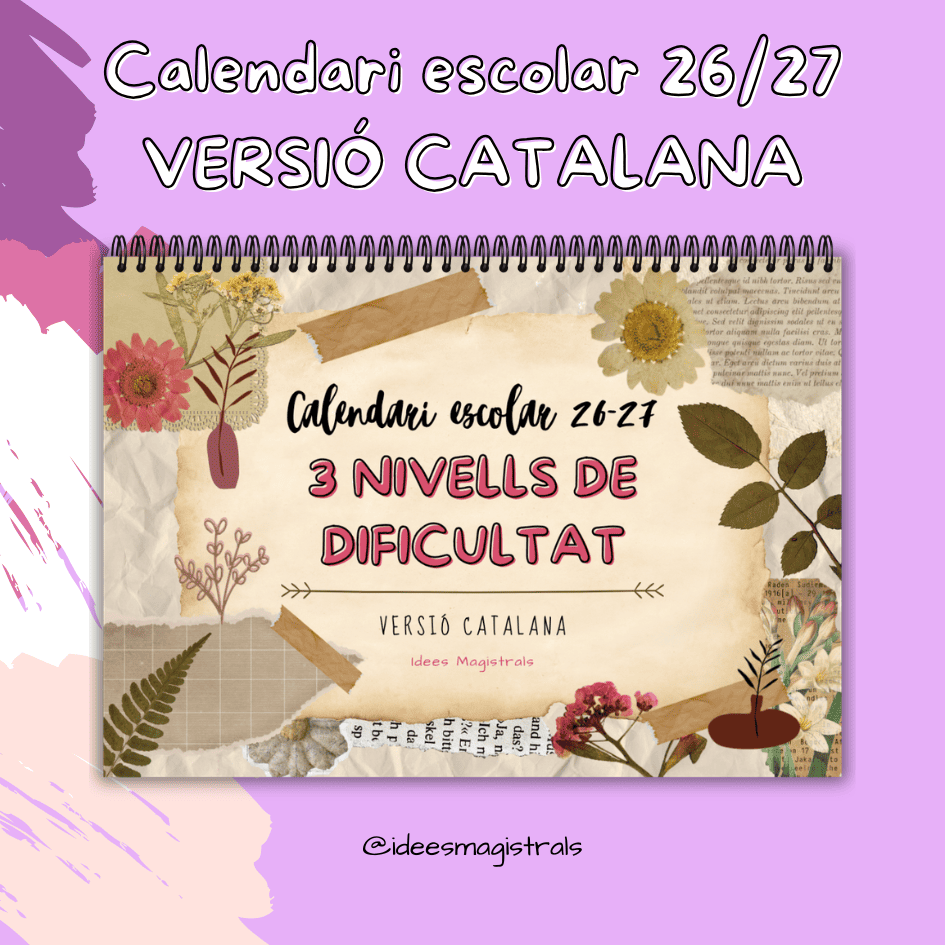CALENDARI ESCOLAR 26-27 CATALÀ